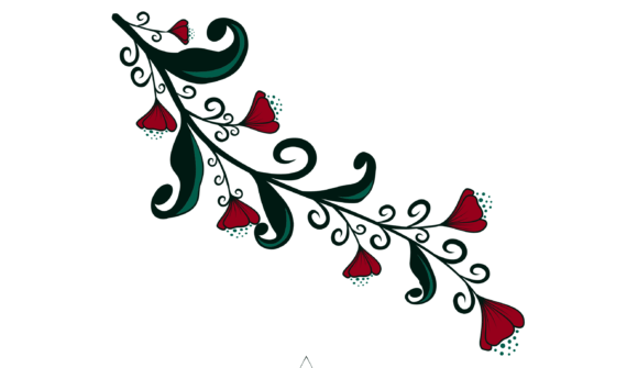 Download Cute Floral Motif Svg - Motif Collection