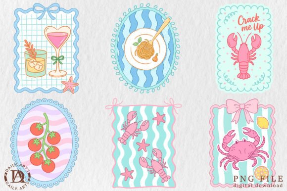 Download Coastal Mediterranean Poster PNG Bundle - Premium Resources