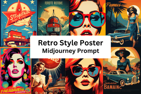Download Ai Prompt for Retro Style Poster - Premium Bundle